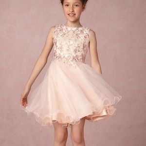 Bhldn Joan Calabarese Blush Hilda Dress, 6. Veuc.